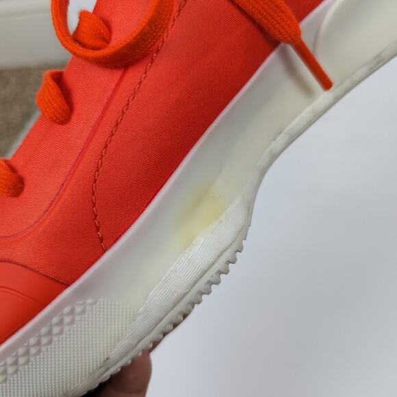 Adidas by Stella McCartney Womens Shoes Orange Treino Lace Up Sneakers Size 7 - Picture 10 of 10